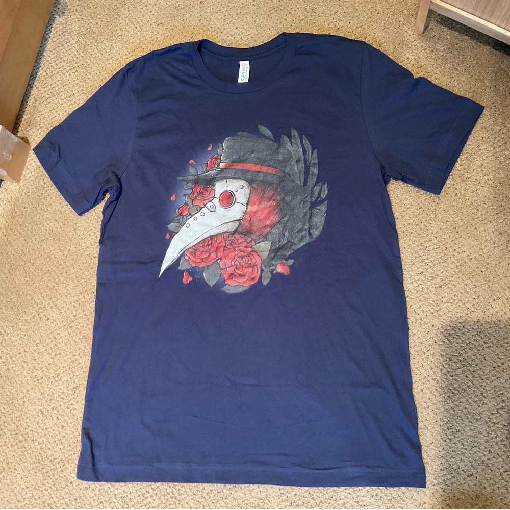 Plague Doctor T-shirt Unisex size L